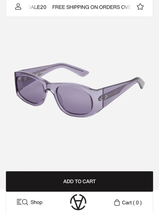 AKILA “ EASY “ DUZ IT “ purple frame sunglasses NEW * w tag. never worn main image 4